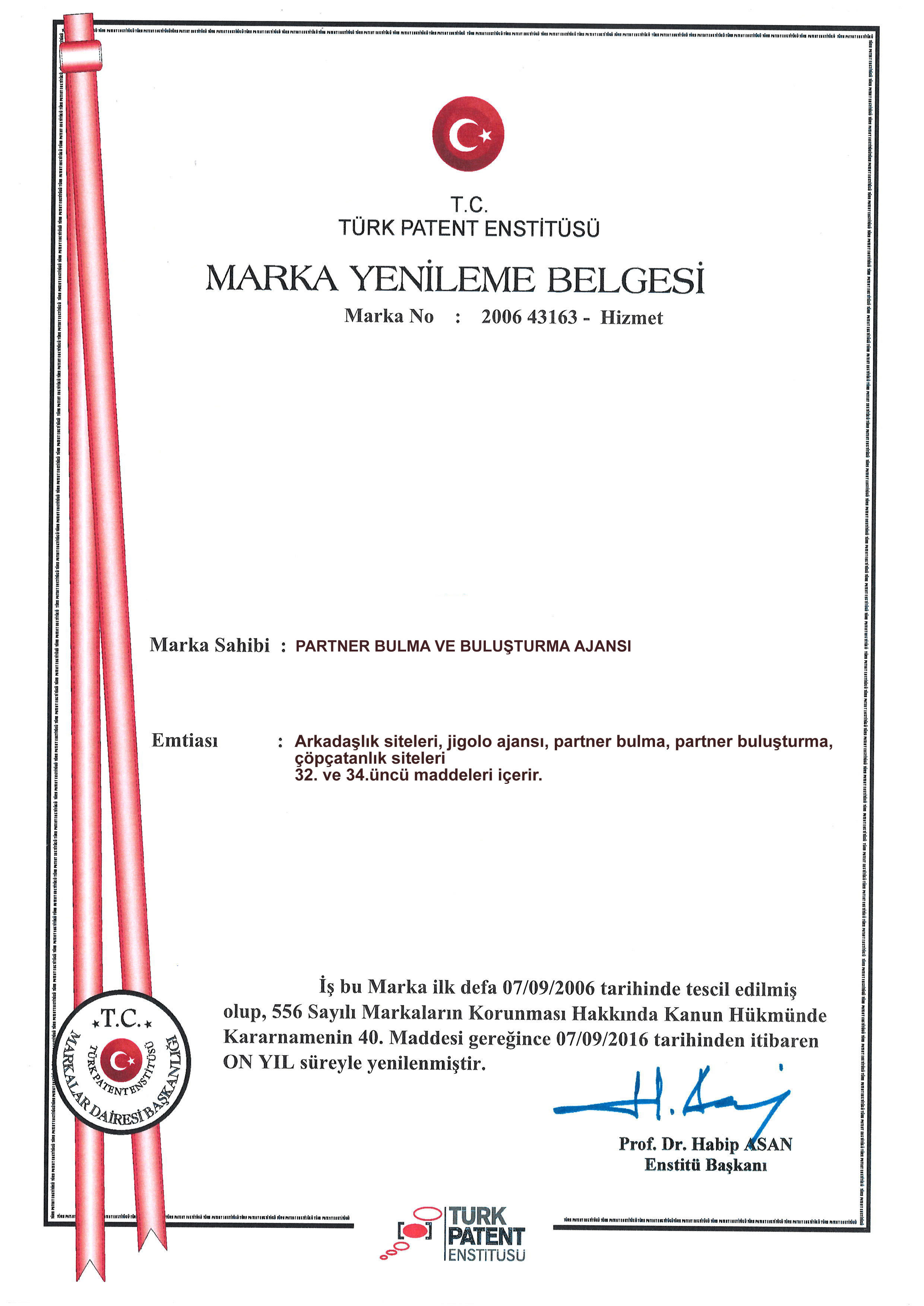 Marka Tescil